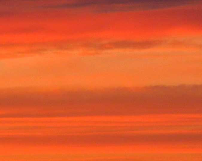Orange Sunset Detail